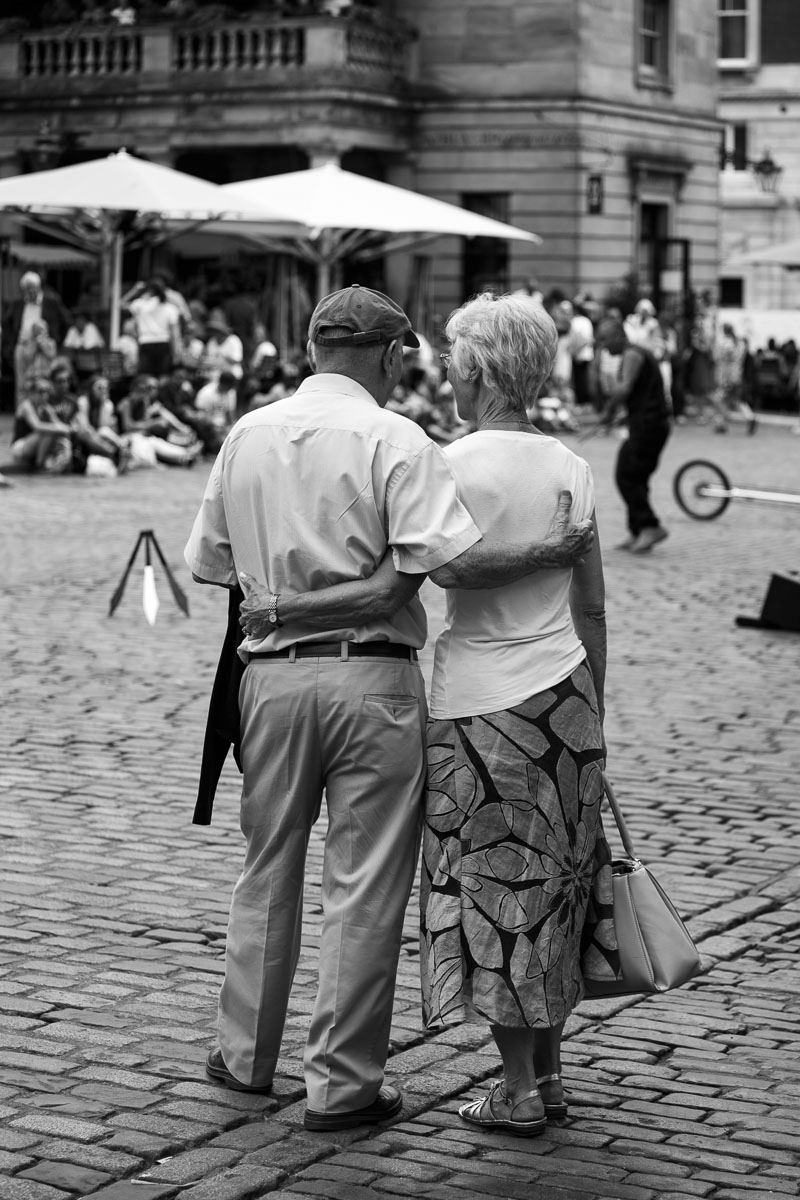 S is for Soul Mates - I found these soul mates in Convent Garden enjoying the street performances.