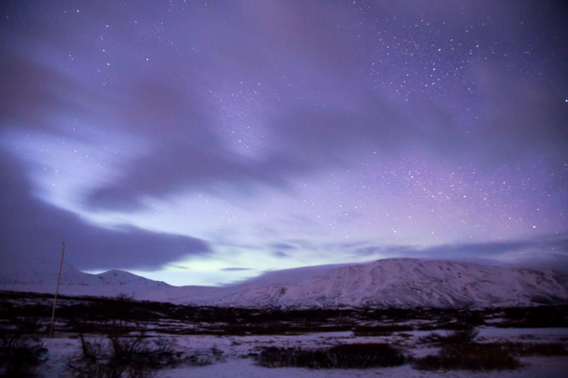 Icelandic Nightscape Icelandic Nightscape Photograph by Tim Jackson