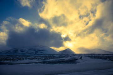 Iceland Trip Icelandic Sunset Photograph by Tim Jackson