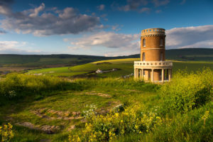 10% off inspiring canvas prints Dorset Coast Kimmeridge Tower Photograph by Tim Jackson