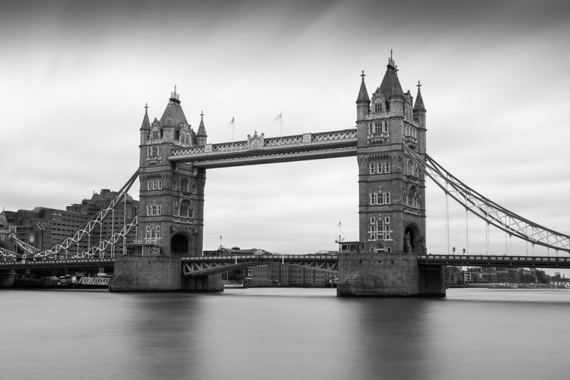 London Bridge Black and White