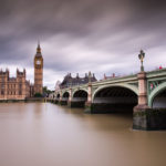 Rainy Day Photography in London Westminster Bridge Overcast Photograph by Tim Jackson