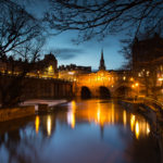 Trip to Bath Bath Night Cityscape Photograph by Tim Jackson