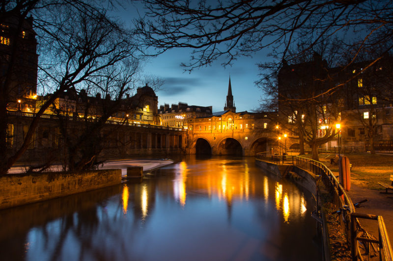 Bath Night Cityscape