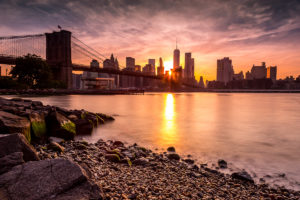 Brooklyn Bridge Sunset