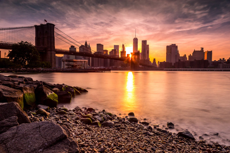 Brooklyn Bridge Sunset Brooklyn Bridge Sunset Photograph by Tim Jackson