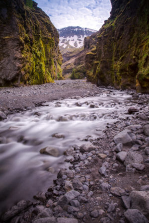 In Strakagil Canyon