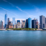 Staten Island Ferry offers views of the Statue of Liberty and Manhattan Skyline Manhattan Skyline Photograph by Tim Jackson