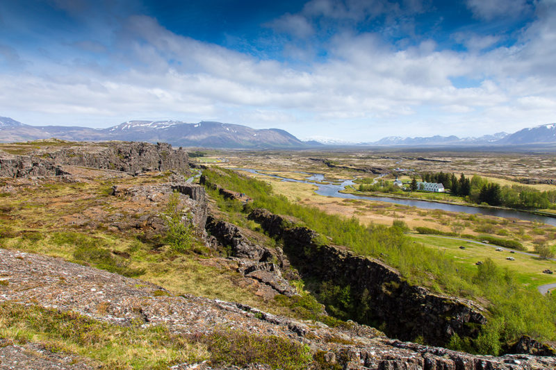 Thingvellir Rift Valley Pingvellir Rift Valley Photograph by Tim Jackson