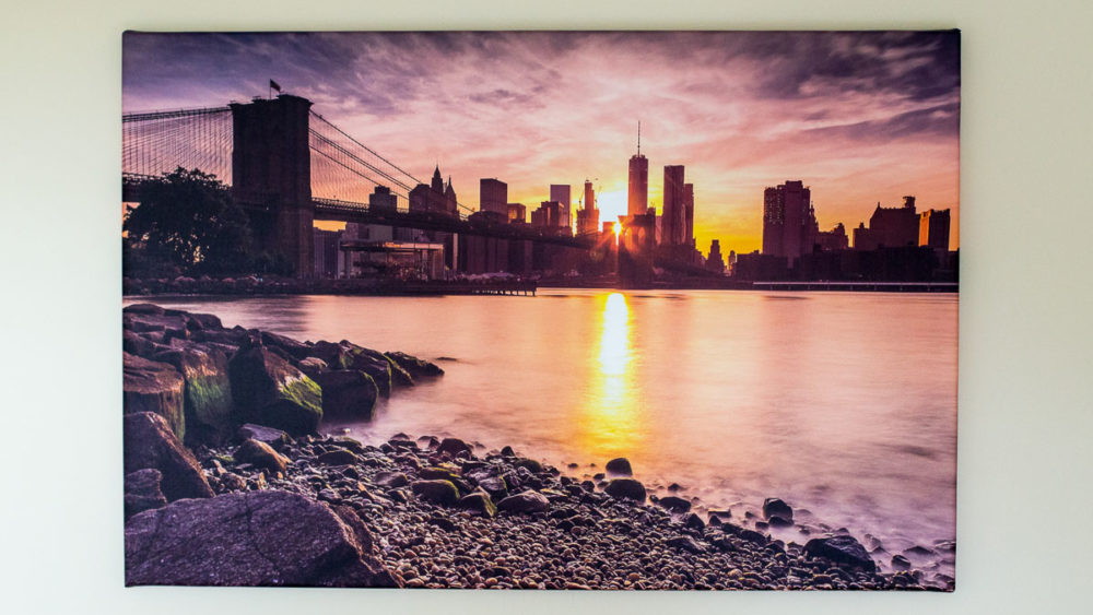 Canvas print review...well done Photobox! Photobox Canvas Print New York Photograph by Tim Jackson