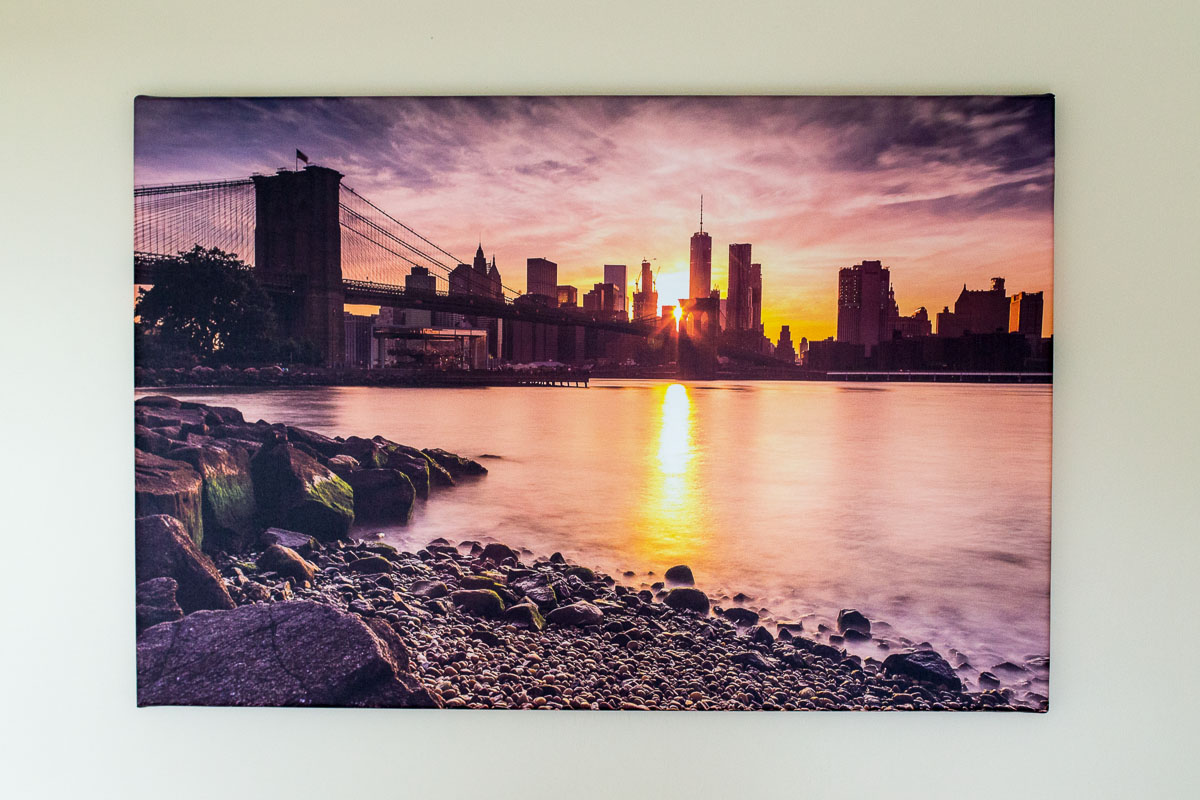 Canvas print review...well done Photobox! Photobox Canvas Print New York Photograph by Tim Jackson