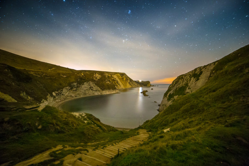 Man O War Cove at Night Man O War Cove at Night Photograph by Tim Jackson