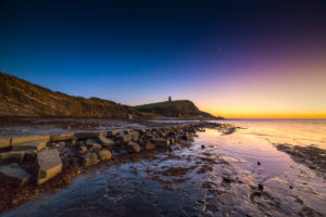 Kimmeridge Bay at Dusk
