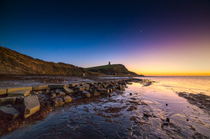 Samyang 14mm f2.8 for landscape photography. Kimmeridge Bay at Dusk Photograph by Tim Jackson