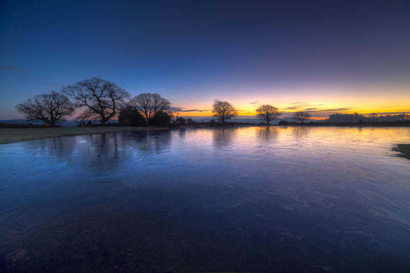 Mogshade Pond New Forest Dawn Mogshade Pond New Forest Dawn Photograph by Tim Jackson