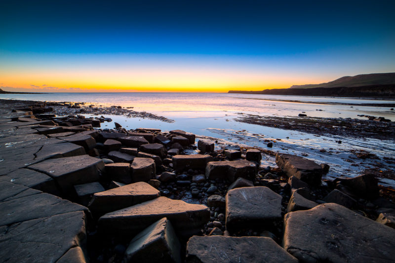 Samyang 14mm f2.8 for landscape photography. New Year Sunset Photograph by Tim Jackson