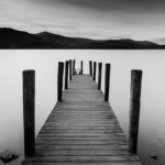 Trip to the Lake District that finished with seeing the Northern Lights Ashness Gate Jetty Derwent Water Photograph by Tim Jackson