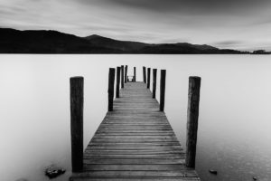 Lake District Ashness Gate Jetty Derwent Water Photograph by Tim Jackson