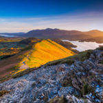 Trip to the Lake District that finished with seeing the Northern Lights Descending Catbells Photograph by Tim Jackson