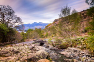 Skiddaw from Ashness Bridge