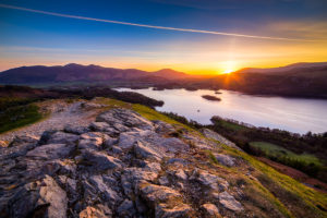 Lake District Sunrise Derwent Water Photograph by Tim Jackson