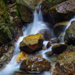 Trip to the Lake District that finished with seeing the Northern Lights Thirlmere Secret Waterfall Photograph by Tim Jackson