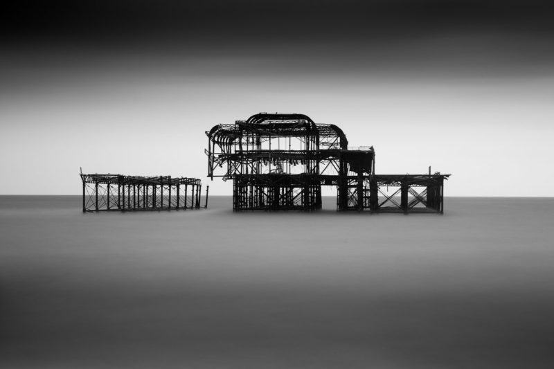 Brighton West Pier Remains Brighton West Pier Remains Photograph by Tim Jackson