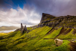Clouds on Old Storr