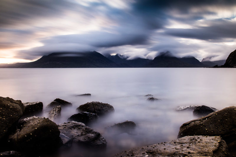 Storm Over Cuillin Range Storm Over Cuillin Range Photograph by Tim Jackson