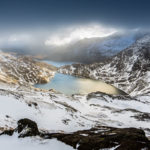 Make hay while the sun shines, which is not a lot in North Wales in February. Glaslyn in Winter Photograph by Tim Jackson