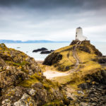 Make hay while the sun shines, which is not a lot in North Wales in February. Twr Mawr Lighthouse Photograph by Tim Jackson