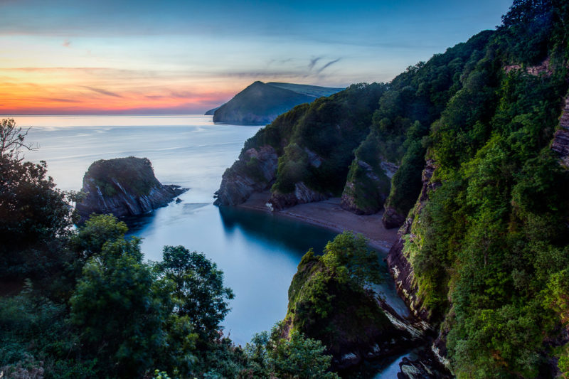 Broadsands Beach Sunrise Broadsands Beach Sunrise Photograph by Tim Jackson