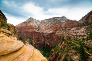 US West Coast Zion National Park Hidden Canyon Photograph by Tim Jackson