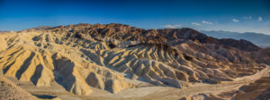 US West Coast Zabriskie Point Death Valley Panorama Photograph by Tim Jackson