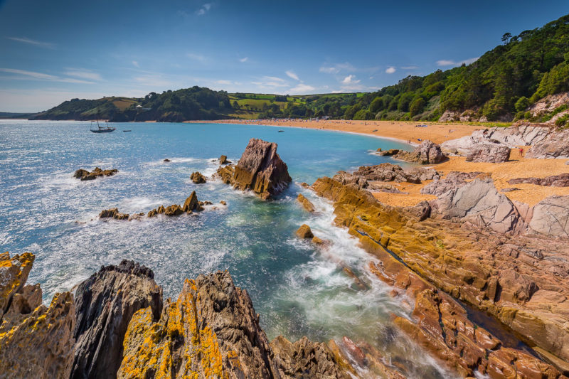 Blackpool Sands Dartmouth Devon Blackpool Sands Dartmouth Devon Photograph by Tim Jackson