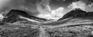 Ogwen Valley from Llyn Idwal