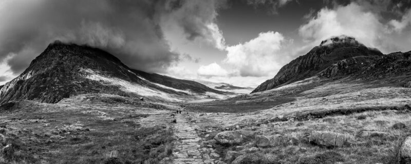 Ogwen Valley from Llyn Idwal