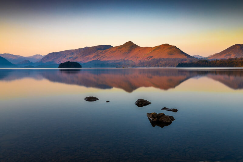 Catbells Sunrise Reflections