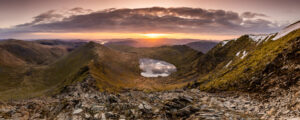 Helvellyn Sunrise Panorama